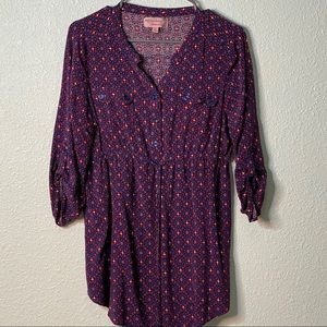 💜💜 Millennium Maternity Top 100% Rayon Size L